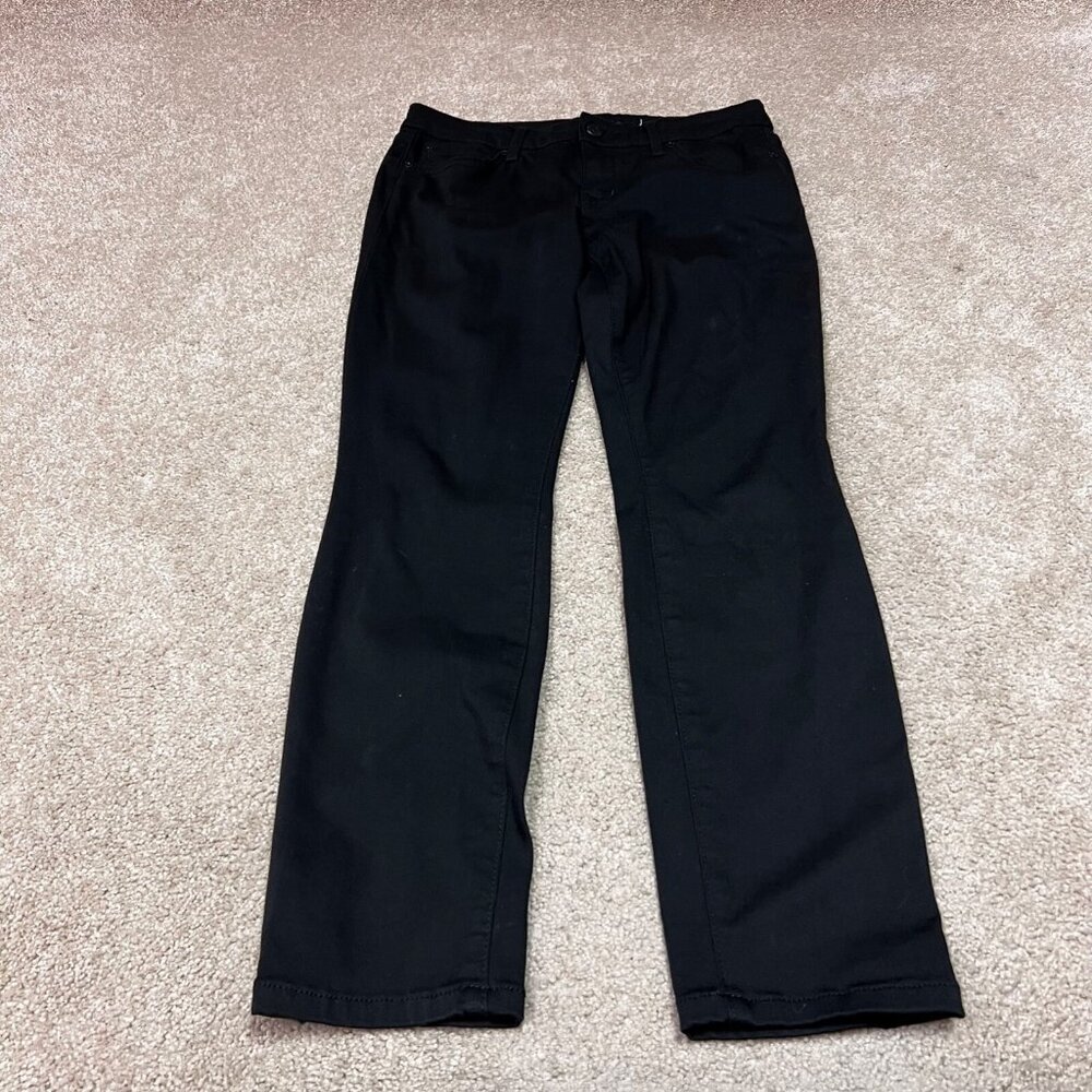 Level 99 Jegging Lily Skinny Straight Black Women's Size 27 P Pockets